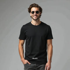 Custom Printed Nextt Level Bio - Washed Round Neck T - Shirts For Men | Custom Apparel Branding | UAE Delivery | Yalla Printing UAE