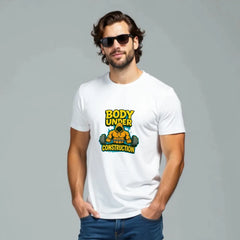 Custom Printed Nextt Level Bio - Washed Round Neck T - Shirts For Men | Custom Apparel Branding | UAE Delivery | Yalla Printing UAE