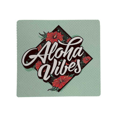 Non Slip White Fabric Mouse Pads