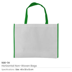 Horizontal Non-woven Bags | Custom Branded Bag | UAE Delivery | Yalla Printing UAE