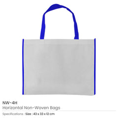 Horizontal Non-woven Bags | Custom Branded Bag | UAE Delivery | Yalla Printing UAE