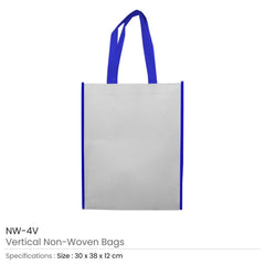 Vertical Non-woven Bags | Custom Branded Bag | UAE Delivery | Yalla Printing UAE