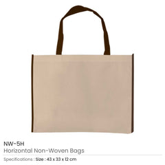 Horizontal Non-woven Bags | Custom Branded Bag | UAE Delivery | Yalla Printing UAE