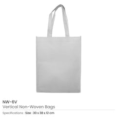Custom Printed Vertical Non - Woven Bags | Custom Branded Bag | UAE Delivery | Yalla Printing UAE