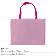 Horizontal Non-woven Bags | Custom Branded Bag | UAE Delivery | Yalla Printing UAE
