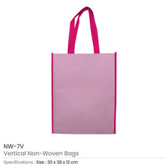 Custom Printed Vertical Non - Woven Bags | Custom Branded Bag | UAE Delivery | Yalla Printing UAE