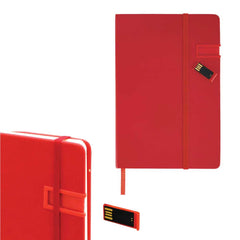 Notebook With USB Flash | Logo Branding Corporate Gift | UAE Delivery | Yalla Printing UAE