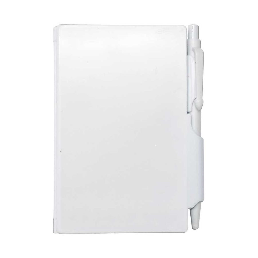 PVC Hard Cover Notepad with Pen | Logo Printed Business Gift – Yalla Printing UAE