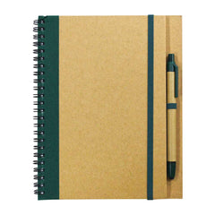 Custom Printed Recycled Notebook With Stylus Pen | Logo Branding Corporate Gift | UAE Delivery | Yalla Printing UAE