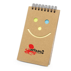 Custom Printed Notepad With Sticky Note - Cardboard / Corrugated Board | Exhibitions, Conferences, Corporate Events | Yalla Printing UAE