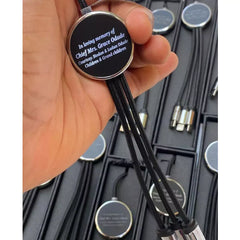 Custom Printed 3 - In - 1 Multi Charging Long Cable 105Cm With Light Up Logo Design | Exhibitions, Conferences, Corporate Events | Yalla Printing UAE
