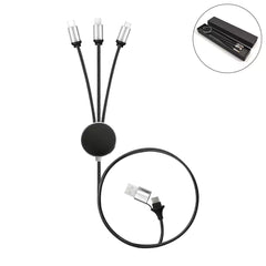 Custom Printed 3 - In - 1 Multi Charging Long Cable 105Cm With Light Up Logo Design | Exhibitions, Conferences, Corporate Events | Yalla Printing UAE