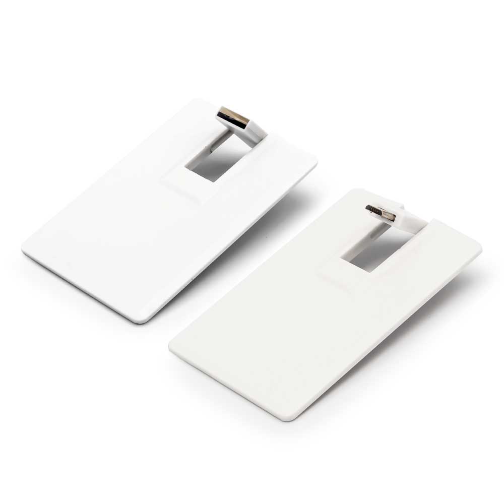 Custom Printed Otg Card Shaped USB - Portable Structure | Logo Branding Corporate Gift | UAE Delivery | Yalla Printing UAE
