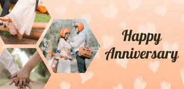 Vibrant Orange and White Colorful Anniversary Banner – Festive and Elegant Decor for Special Celebrations | Yalla Printing