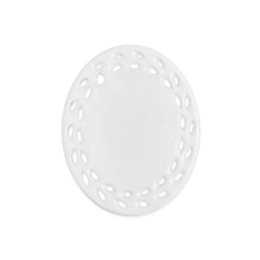 Custom Printed Oval Doily Ceramic Ornaments - Ceramic | Logo Branding Corporate Gift | UAE Delivery | Yalla Printing UAE