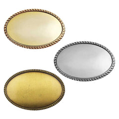 Custom Printed Oval Rope Design Logo Badges | Exhibitions, Conferences, Corporate Events | Yalla Printing UAE