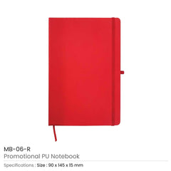 Custom Printed Pu Leather Notebook A6 Sized | Logo Branding Corporate Gift | UAE Delivery | Yalla Printing UAE