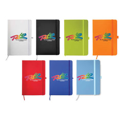 Custom Printed Pu Leather Notebook A6 Sized | Logo Branding Corporate Gift | UAE Delivery | Yalla Printing UAE
