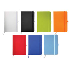 Custom Printed Pu Leather Notebook A6 Sized | Logo Branding Corporate Gift | UAE Delivery | Yalla Printing UAE