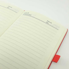 Custom Printed A5 Pu Notebooks With Pen Holder | Logo Branding Corporate Gift | UAE Delivery | Yalla Printing UAE