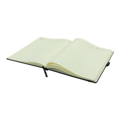 Custom Printed Pu Notebooks B5 Size With Pen Loop, Ribbon Bookmark And Elastic Band | Logo Branding Corporate Gift | UAE Delivery | Yalla Printing UAE