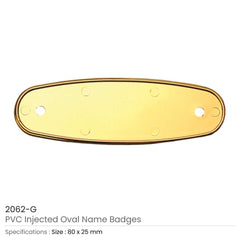 PVC Injected Name Badges | Custom Packaging Printing | Free Design Support | Yalla Printing UAE