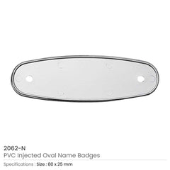 PVC Injected Name Badges | Custom Packaging Printing | Free Design Support | Yalla Printing UAE