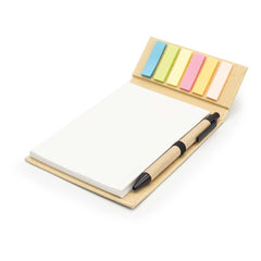Custom Printed Notepad With Sticky Note And Pen | Logo Branding Corporate Gift | UAE Delivery | Yalla Printing UAE