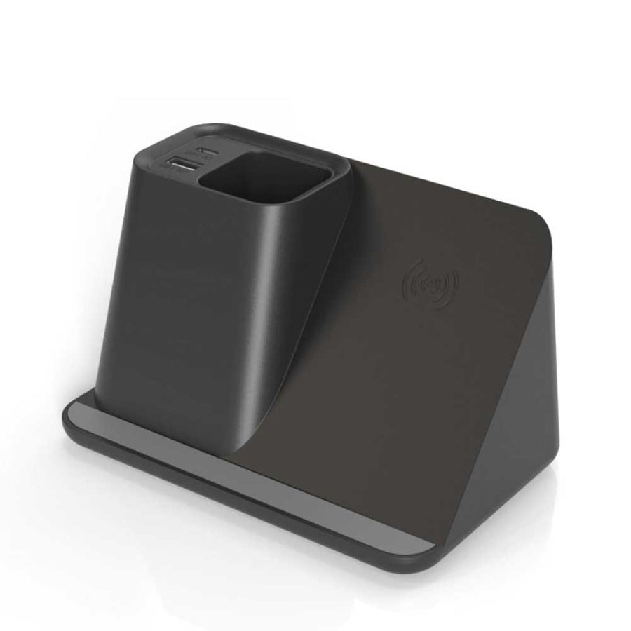 Custom Printed Multifunction Pen Holder With Wireless Charging | Exhibitions, Conferences, Corporate Events | Yalla Printing UAE