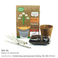 Custom Printed Plant A Pencil Kit 5 X 20 X 5 CM | Exhibitions, Conferences, Corporate Events | Yalla Printing UAE