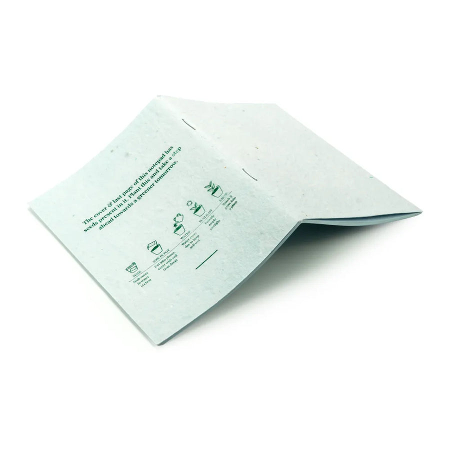 Plantable Notepads B6 with Wild Flower Seeds Covers – Yalla Printing UAE