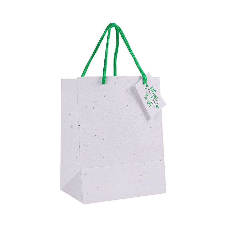 Custom Printed Plantable Marigold Seed Paper Bags In A4 Size With Tag | Exhibitions, Conferences, Corporate Events | Yalla Printing UAE