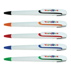 Custom Printed Plastic Pens | Logo Branding Corporate Gift | UAE Delivery | Yalla Printing UAE