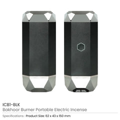 Portable Rechargeable Electric Incense Bakhoor Burner | Logo Branding Corporate Gift | UAE Delivery | Yalla Printing UAE