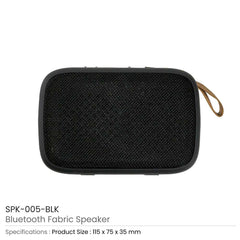 Custom Printed Portable Bluetooth Speakers - Portable Structure | Logo Branding Corporate Gift | UAE Delivery | Yalla Printing UAE