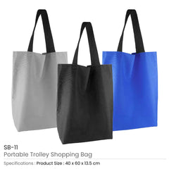 Custom Printed Portable Trolley Bags 5 X 60 CM - Premium Polyester Fabric With Portable Structure | Premium Signage & Display Printing | Free Design Support | Yalla Printing UAE