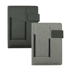 Custom Printed Portfolio Notebooks With Multi - Purpose Holder | Logo Branding Corporate Gift | UAE Delivery | Yalla Printing UAE