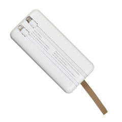 Custom Printed Fast Charging Powerbank 30, 000 Mah With Flashlight & Leather Strap | Logo Branding Corporate Gift | UAE Delivery | Yalla Printing UAE
