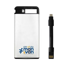Custom Printed Power Bank 4000 Mah | Logo Branding Corporate Gift | UAE Delivery | Yalla Printing UAE