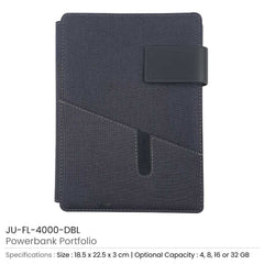 Custom Printed Powerbank Tablet Portfolio | Exhibitions, Conferences, Corporate Events | Yalla Printing UAE