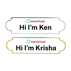 Custom Printed Name Badges | Logo Branding Corporate Gift | UAE Delivery | Yalla Printing UAE