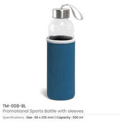 Custom Printed Promotional Glass Bottles | Logo Branding Corporate Gift | UAE Delivery | Yalla Printing UAE