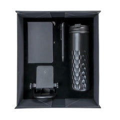 Promotional Gift Sets In Black Magnetic Closure Gift Box