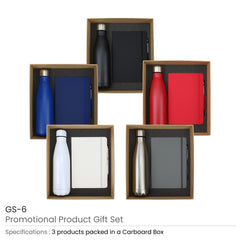 Custom Printed Promotional Gift Sets In A Cardboard Box - Cardboard / Corrugated Board | Custom Packaging Printing | Free Design Support | Yalla Printing UAE