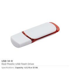 Custom Printed Promotional Plastic USB | Logo Branding Corporate Gift | UAE Delivery | Yalla Printing UAE