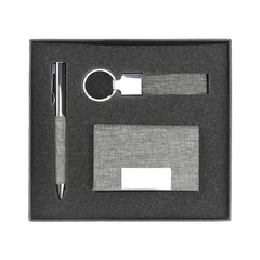 Custom Printed Promotional RPET Gift Sets With Black Cardboard Gift Box A5 - Eco - Friendly RPET | Exhibitions, Conferences, Corporate Events | Yalla Printing UAE