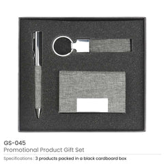 Promotional RPET Gift Sets With Black Cardboard Gift Box