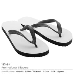 Custom Printed Promotional Slippers | Custom Apparel Branding | UAE Delivery | Yalla Printing UAE