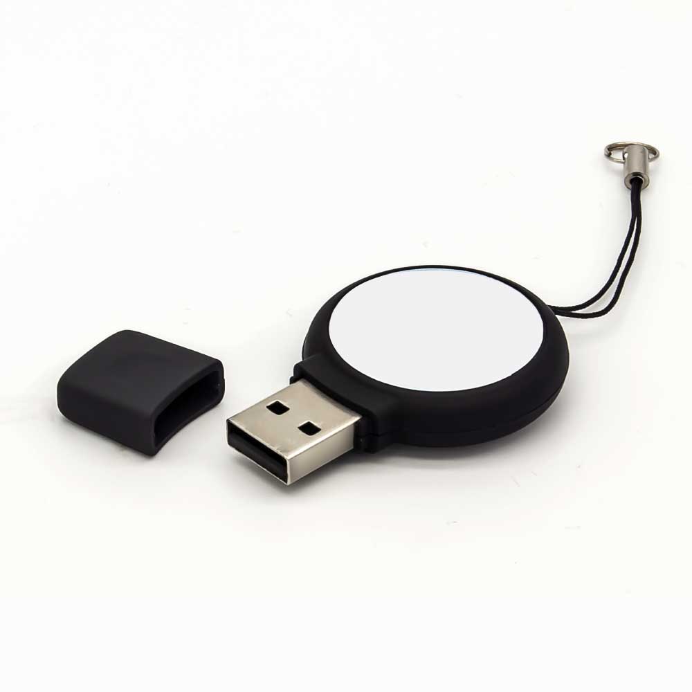 Custom Printed Promotional Rubberized USB | Logo Branding Corporate Gift | UAE Delivery | Yalla Printing UAE