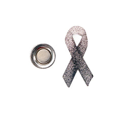Custom Printed Prostate Cancer Awareness Logo Metal Badges With Magnet Attachment - Stainless Steel | Corporate Award & Recognition Gift | UAE Delivery | Yalla Printing UAE